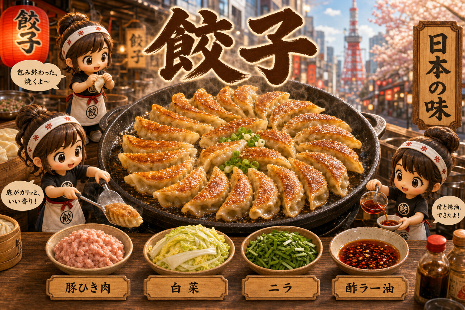 日式煎饺